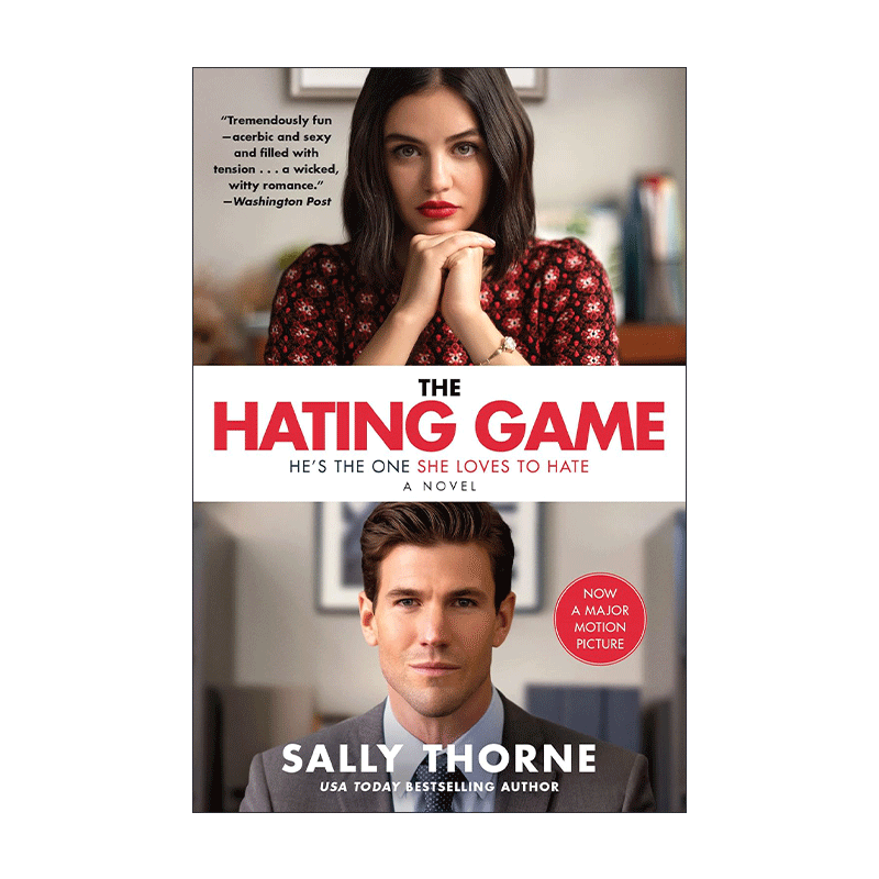 英文原版 The Hating Game 欢喜冤家 影视封面 萨利索恩 英文版 进口英语原版书籍 - 图0