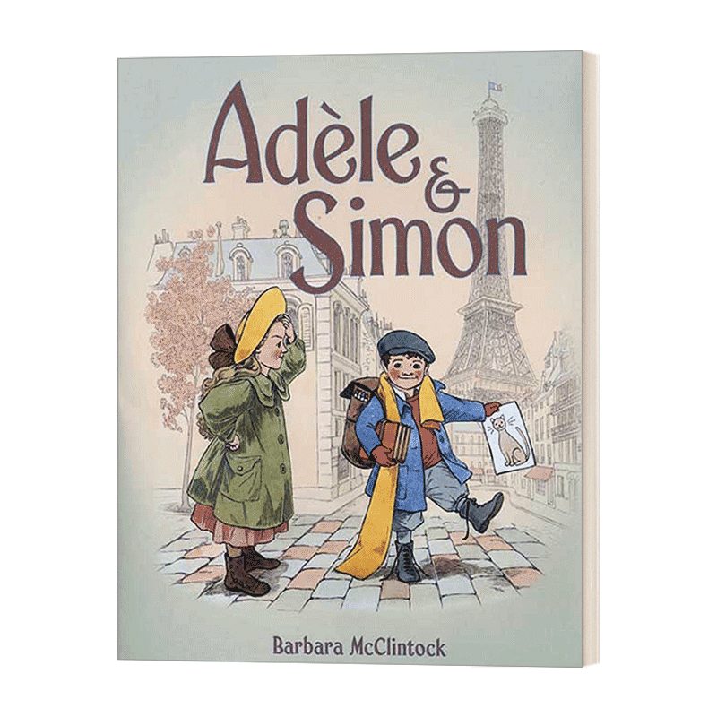 英文原版 Adele & Simon 阿黛尔和西蒙 精装绘本 英文版 进口英语原版书籍