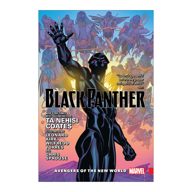 英文原版 Black Panther Vol.2 Avengers Of The New World 黑豹系列2 新世界的复仇者 漫威漫画 13-18卷 精装 进口英语原版书籍 - 图0