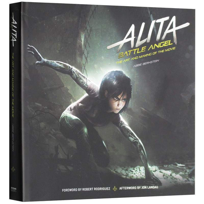 阿丽塔战斗天使英文原版 Alita Battle Angel电影艺术画册设定集卡梅隆科幻力作漫画铳梦改编英文版进口英语书籍-图0