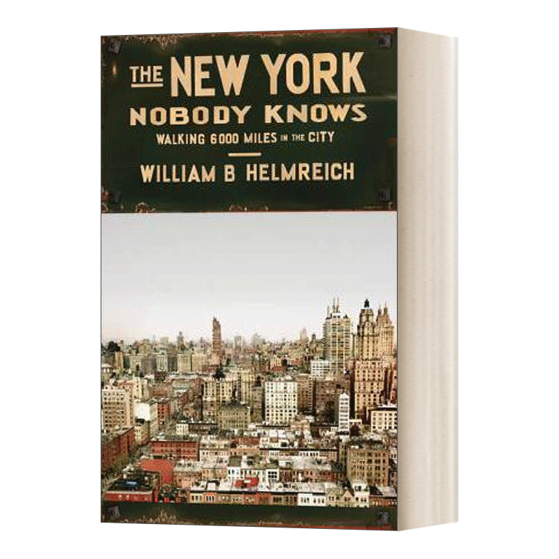 英文原版 The New York Nobody Knows 无人知晓的纽约 在这个城市行走6000英里 英文版 进口英语原版书籍 - 图0