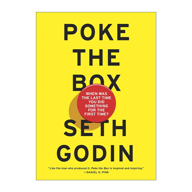 英文原版 Poke the Box 冲破樊笼 塞斯·高汀 永远勇于尝试未知 英文版 进口英语原版书籍