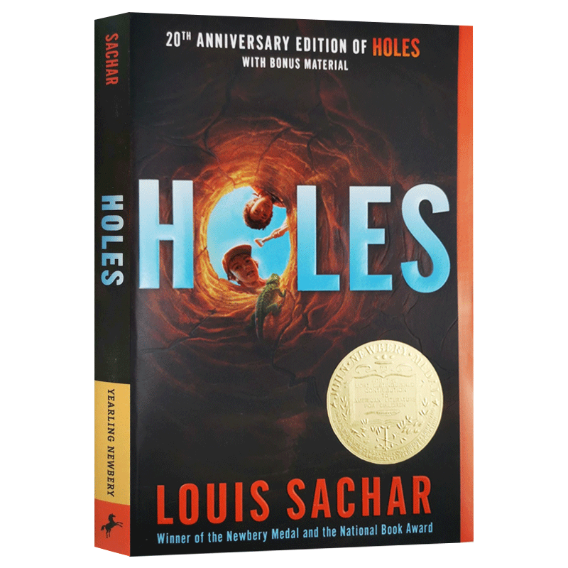 正版 Holes  别有洞天英文原版小说 纽伯瑞儿童文学奖Louis Sachar青少年儿童故事英文原著搭夏洛特的网奇迹男孩wonder傻狗温迪克 - 图0