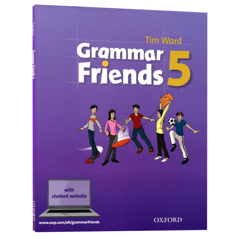 牛津小学英语语法书 英文原版 Oxford Grammar Friends 5 和语法做朋友 涵盖剑桥少儿英语考试语法课程教材书籍儿童全英语书