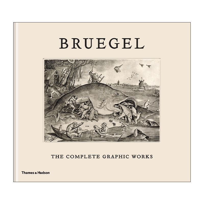 英文原版 Bruegel The Complete Graphic Works勃鲁盖尔完全绘画作品文艺复兴艺术家精装英文版进口英语原版书籍-图0