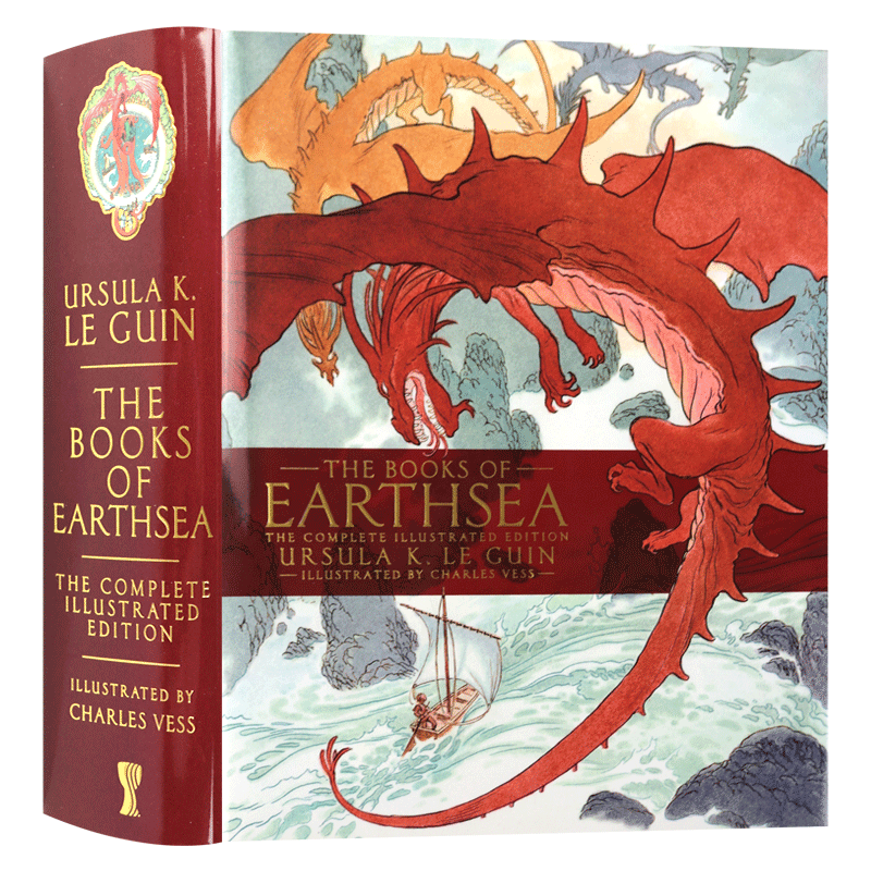 地海传奇全集插图版 英文原版 精装小说 The Books of Earthsea 2019年雨果奖 厄休拉 勒古恩 英文版进口英语书籍正版 - 图2