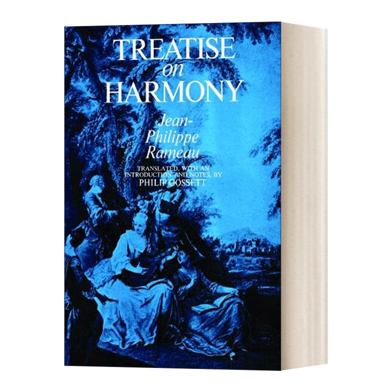 英文原版 Treatise on Harmony 拉莫 和声学 西方音乐中最重要的书籍之一 英文版 进口英语原版书籍