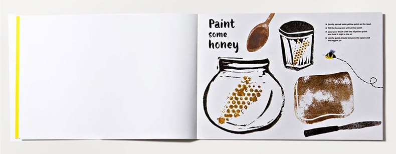 书中作画 英文原版 The Painting In Book 30 Paint and Play Activities 30种绘画游戏活动书 大开本 英文版进口原版英语书籍