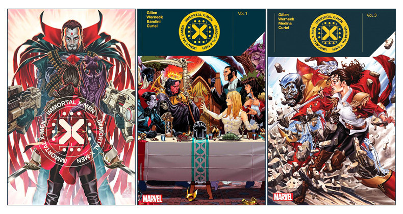 英文原版 Immortal X-Men By Kieron Gillen 不朽X战警系列3册 漫威漫画 英文版 进口英语原版书籍