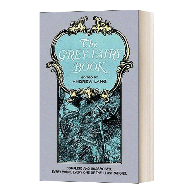 英文原版 The Grey Fairy Book 朗格灰色童话 安德鲁 朗格 Andrew Lang 英文版 进口英语原版书籍儿童全英语书