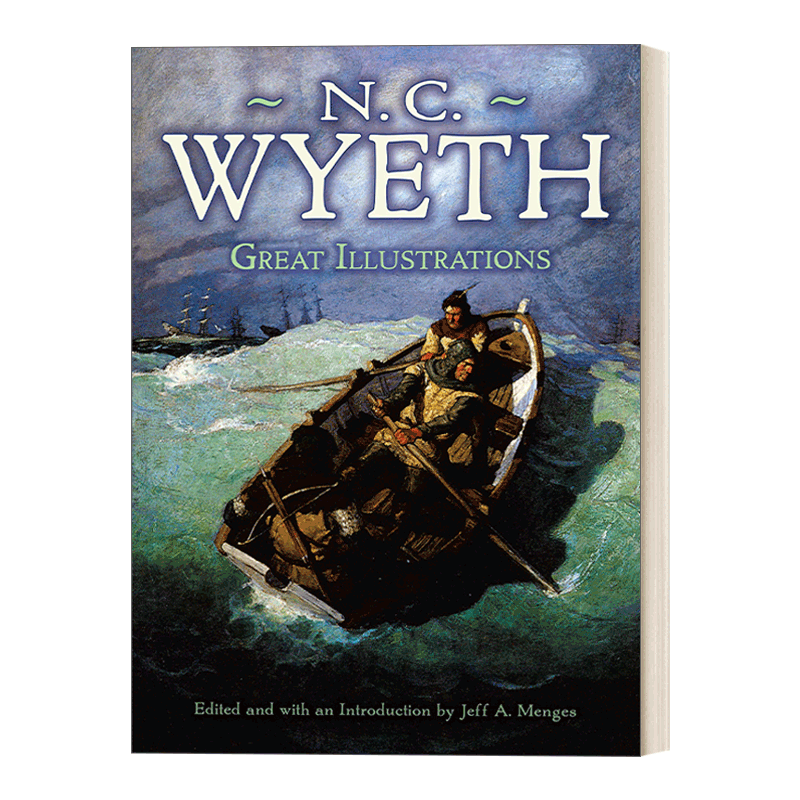 英文原版.怀斯的伟大插图集书籍 诚研图书艺术类原版书