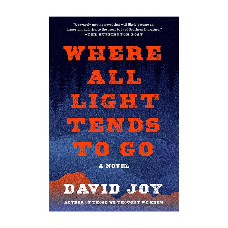 英文原版 Where All Light Tends to Go 所有光聚集的地方 爱伦坡奖短名单 犯罪小说 David Joy 英文版 进口英语原版书籍