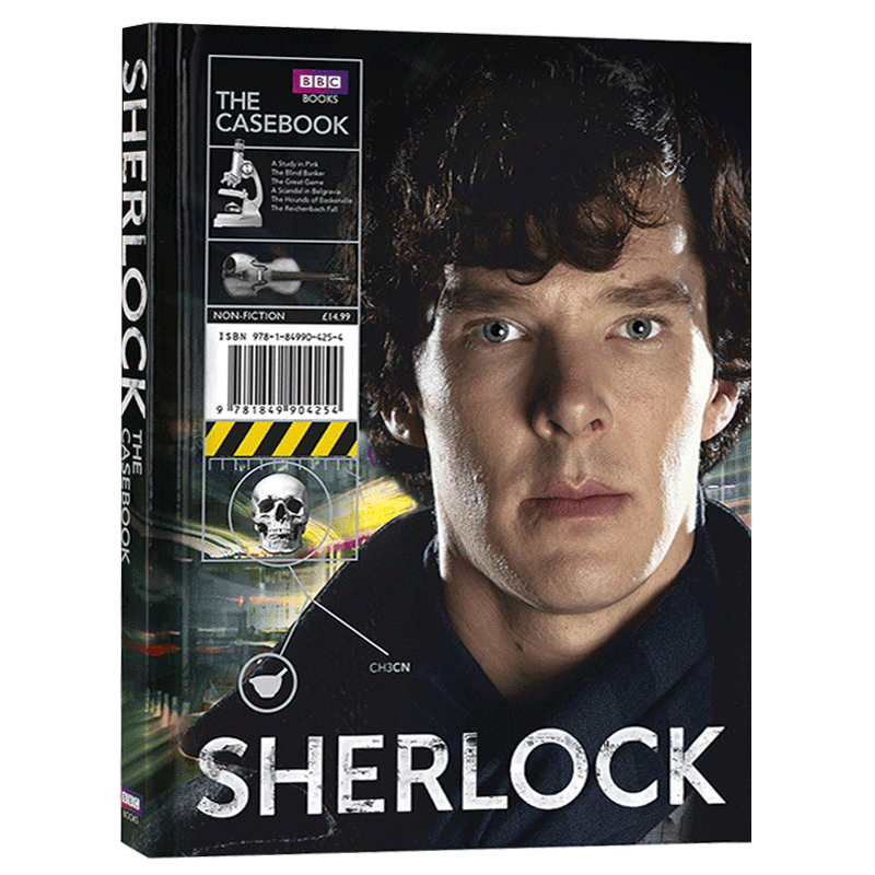 神探夏洛克 福尔摩斯 英文原版 精装 BBC Sherlock the Casebook 英文版 周边同期电视剧 电影热销小说 悬疑案小说 进口书正版 - 图0