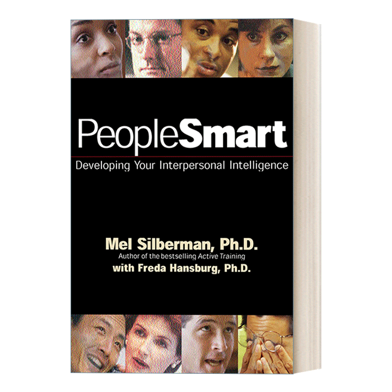 英文原版 PeopleSmart 人际交往指南 开发你的人际智能 职场文化 领导学 Mel Silberman Ph.D 英文版 进口英语原版书籍