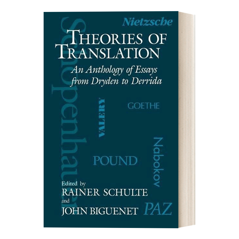 英文原版 Theories of Translation 翻译理论 从德莱顿到德里达的散文选集 语言学 John Biguenet 英文版 进口英语原版书籍