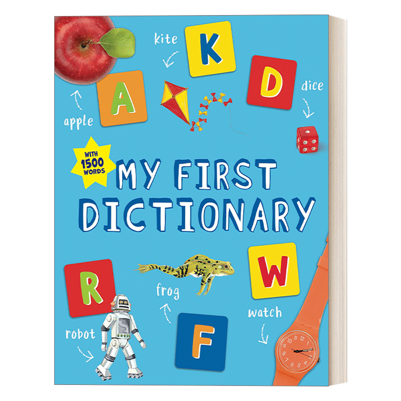 英文原版 My First Dictionary 我的第一个词典 超过1500个日常词汇 英文版 进口英语原版书籍
