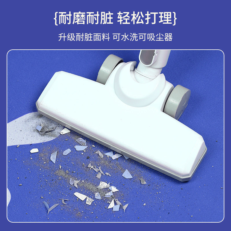 中式蓝色风水地垫入户门垫进门口家用防滑招财脚垫子门厅地毯定制,淘宝优惠券,粉丝福利购,淘宝优惠卷