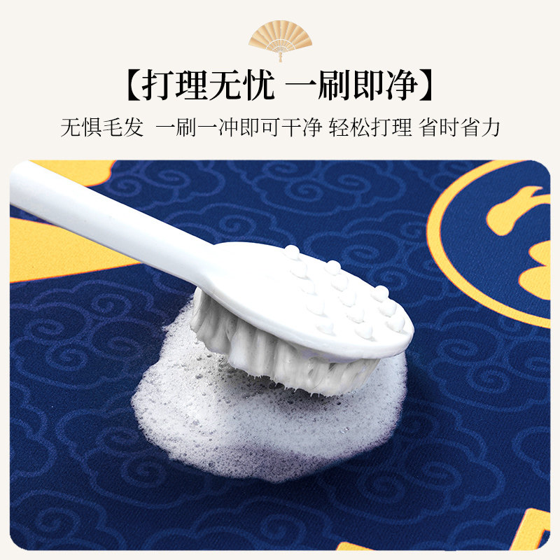 蓝色入户门地垫平安喜乐门垫进门口室内防滑耐脏玄关脚垫子地毯,淘宝优惠券,粉丝福利购,淘宝优惠卷