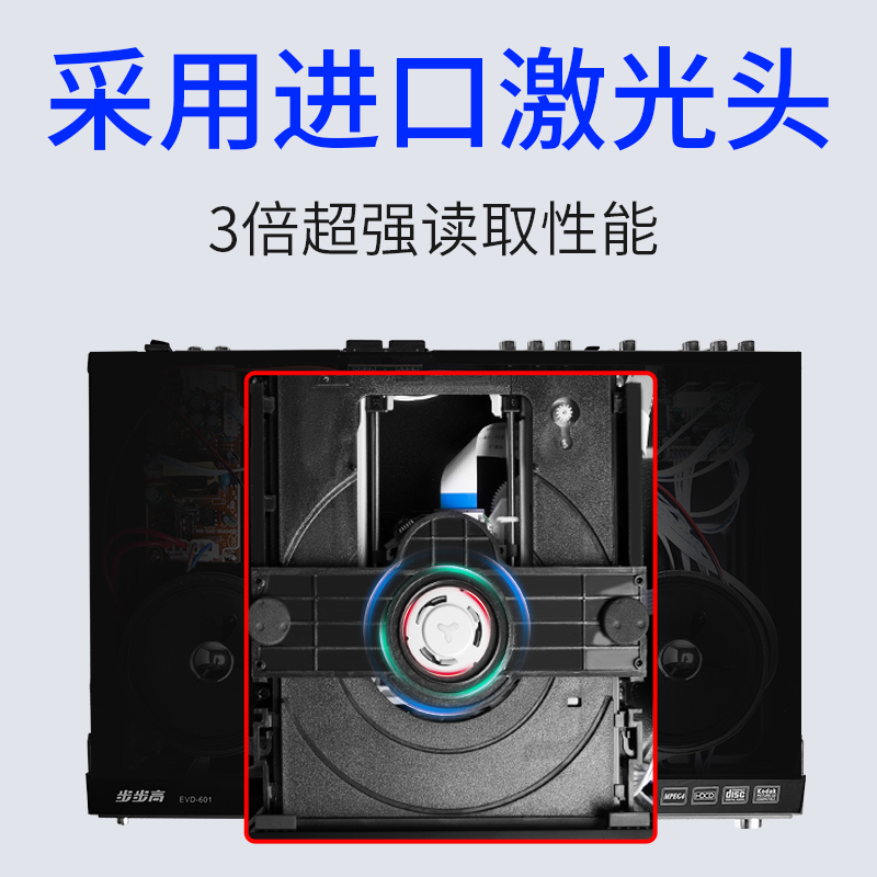 步步高dvd播放机cd光盘家用高清光碟内置功放双喇叭新款evd影碟机 - 图1