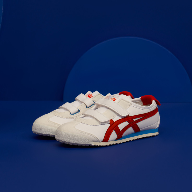 [经典]Onitsuka Tiger鬼塚虎MEXICO 66 BAJA双魔术贴儿童运动鞋