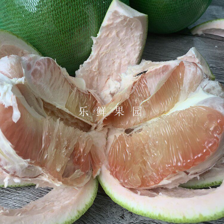 泰国香蜜柚2个进口金柚大果红黄肉柚子西施青柚子新鲜时令水果_虎窝淘