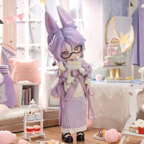 现货不可食用人偶月光童话BJD盲盒跳月时间兔宝潮玩摆件生日礼物 - 图2