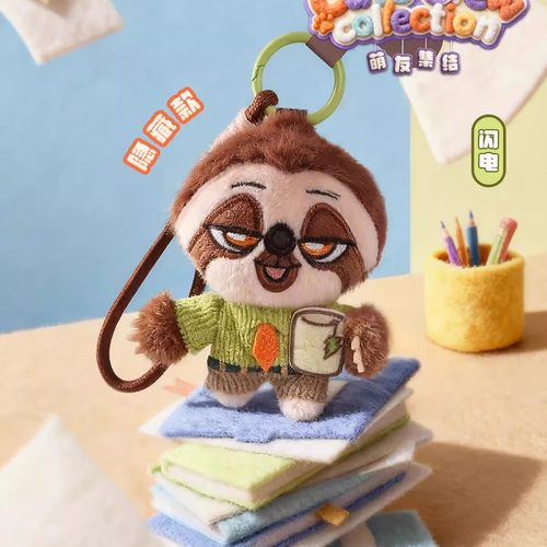 现货52toys疯狂动物城盲盒萌友集结系列毛绒挂件手机挂绳朱迪尼克 - 图3