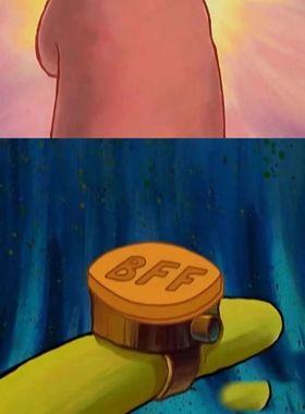 海绵宝宝派大星BBF好朋友戒指