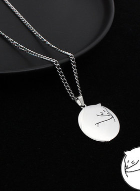 无聊了戴个喵趴趴猫项链