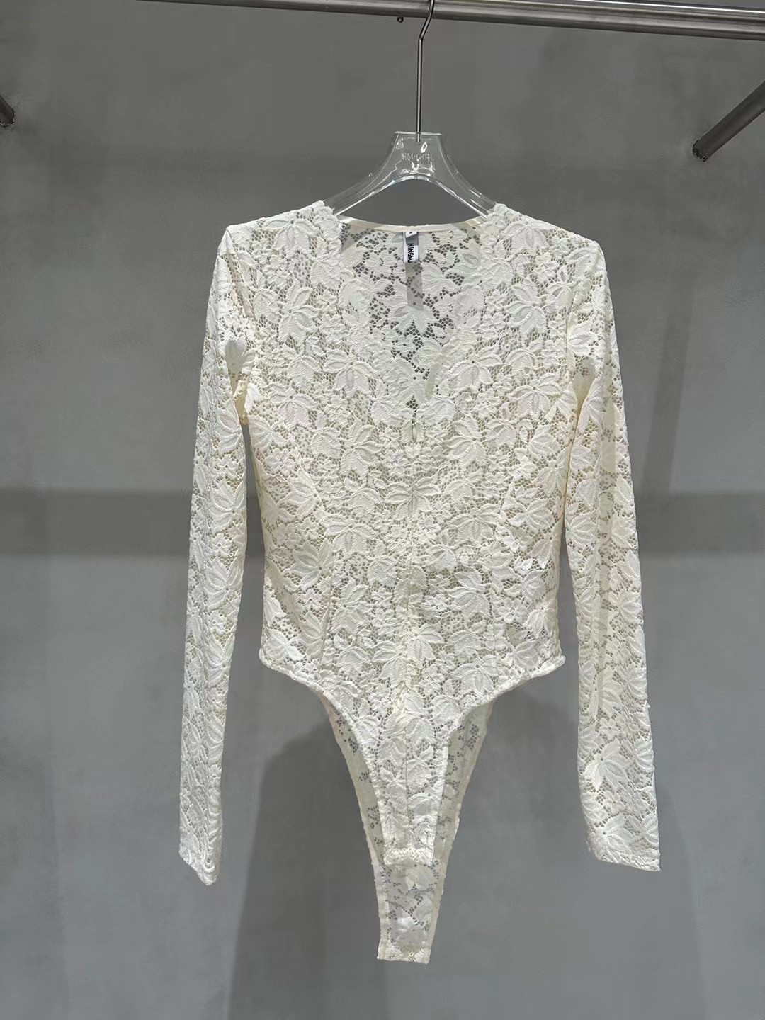 2025秋季新款时尚百搭显瘦长袖连体衣女修身显瘦蕾丝连体衣潮,淘宝优惠券,粉丝福利购,淘宝优惠卷