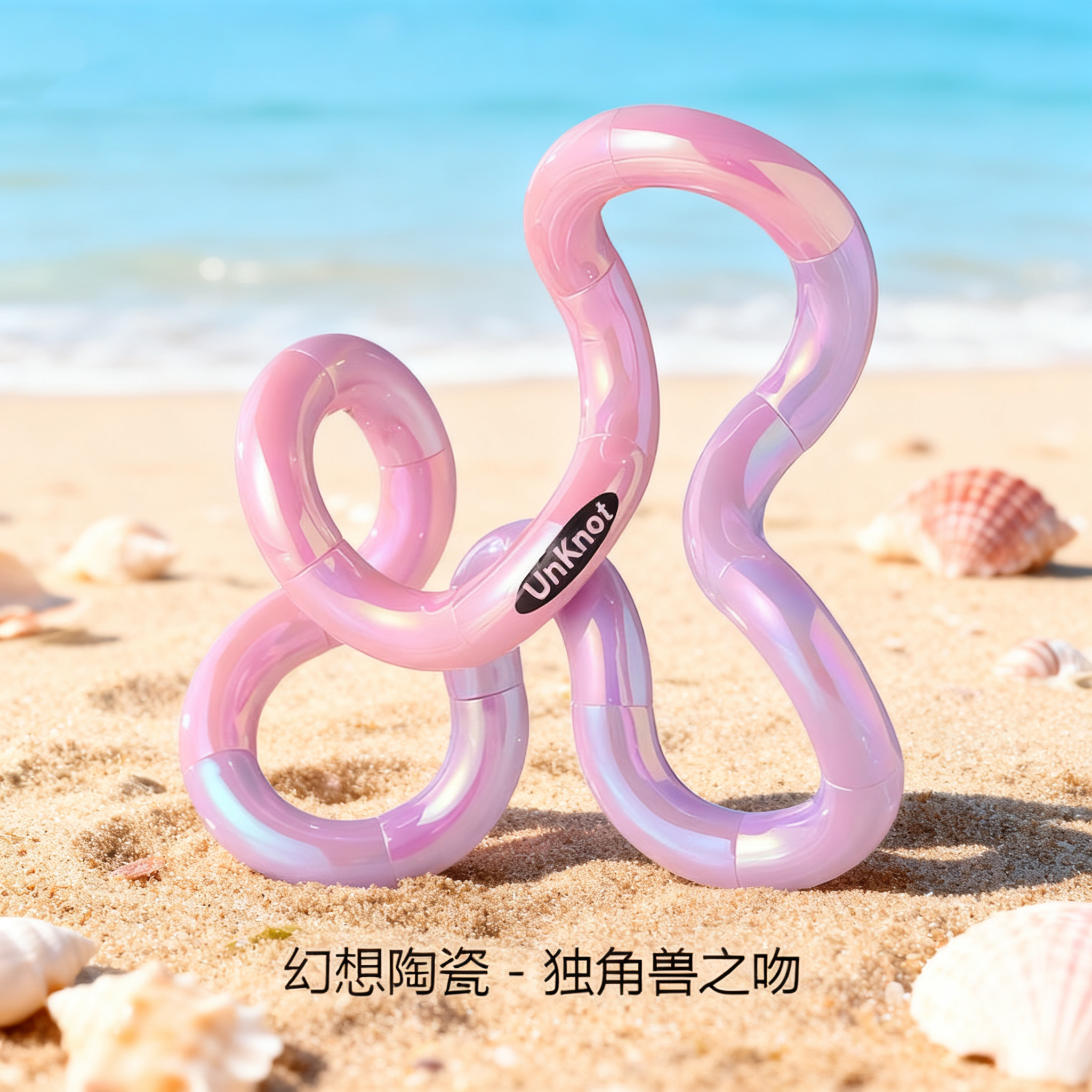 2025新款tangle同款扭扭乐水晶解压按按乐adhd专注神器益智玩具女 - 图2