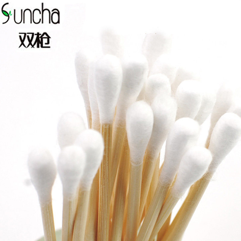 双枪棉签棉花棒化妆棉尖头一次性家用天然环保卫生棉花头掏耳棉棒,淘宝优惠券,粉丝福利购,淘宝优惠卷