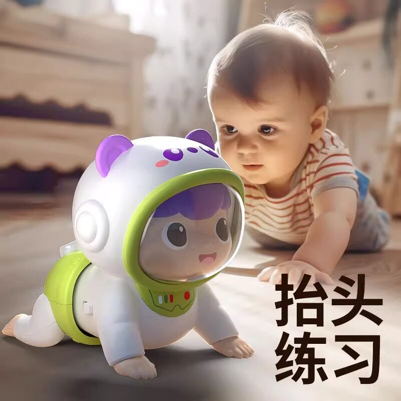 婴儿0一1岁抬头练习宝宝幼儿6个月以上六爬行训练玩具7益智8早教9