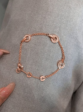 TinySylvie明星同款铜钱币手链