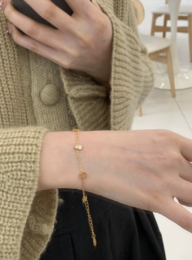 TinySylvie手工贝母葫芦手链