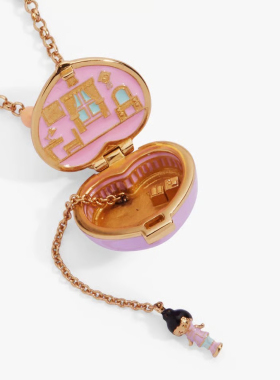 【代购】波利口袋 ×ALEX and ANI 联名款锁盒项链