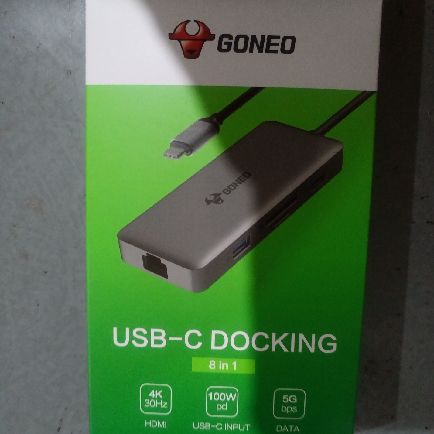 (Bull) Expansion dock typeC expansion USB splitter multi-interface HDMI network cable converter adapter suitable for Thunderbolt 4 Apple MacBook Huawei laptop iPad