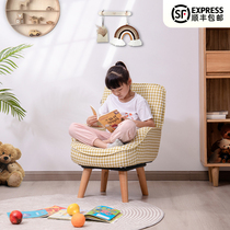 Sloth diary can be detached and washed children sofa swivel chair Book room Reading corner Study small sofa Balcony Reading Chair