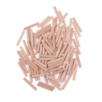 100Pcs Woodworking Doweling Jig Kit Round Groomed Fluted