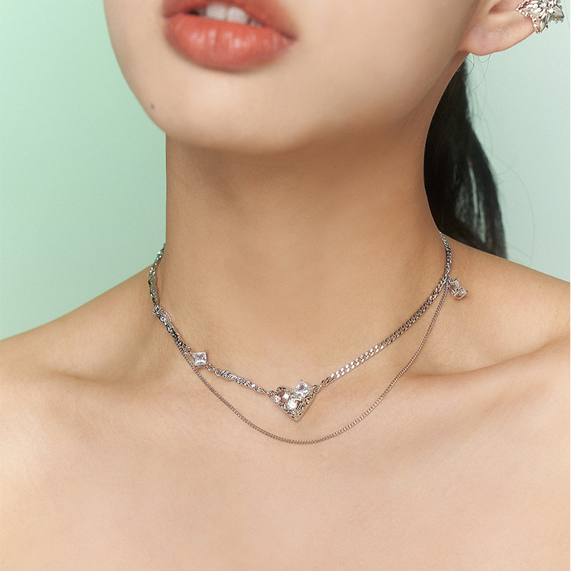 dinn dinn design初爱系列白色项链 dinndinndesign项链