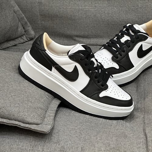 Jordan Air Jordan 1 elevate 厚底减震防滑复古板鞋DH7004-109 - 图1