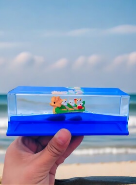 送朋友生日礼物纪念品友谊永不翻船入油流沙激励男生书桌面摆件