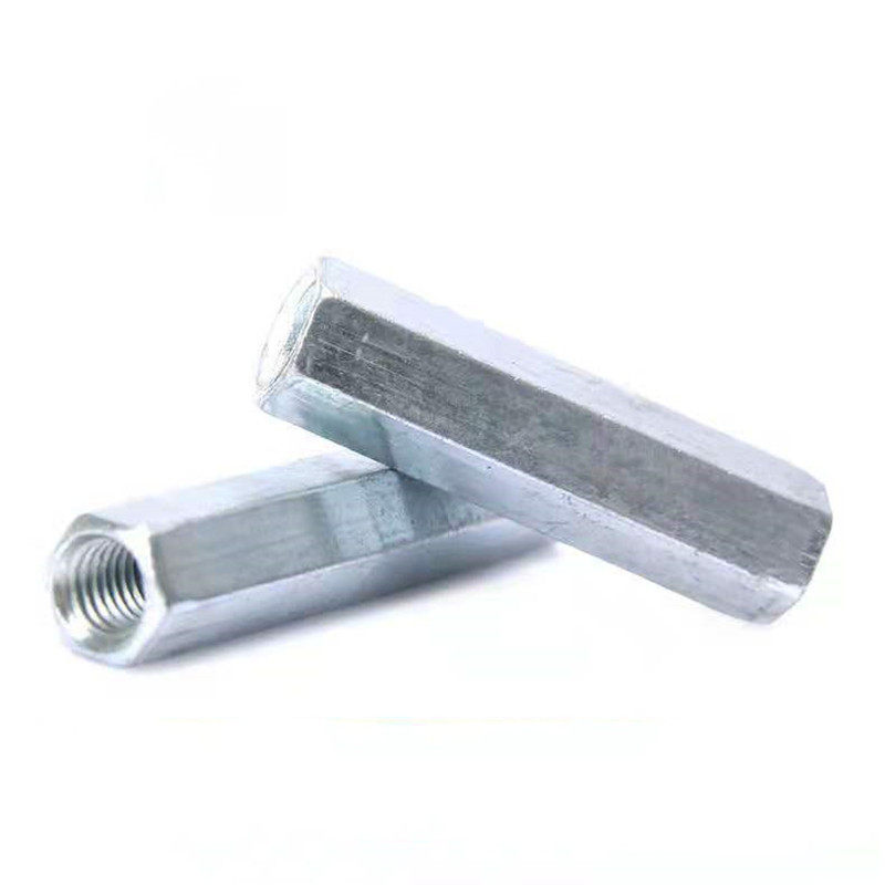 镀锌加长六角螺母/螺杆丝杆连接帽/丝杆接头螺母M5M6M8M10M12-M30,淘宝优惠券,粉丝福利购,淘宝优惠卷