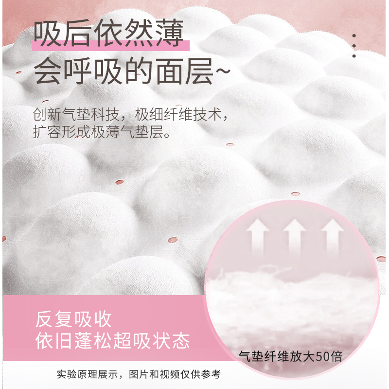 mifet夜安心生理裤型卫生巾薄款拉拉裤夏经期用安全姨妈安睡裤女