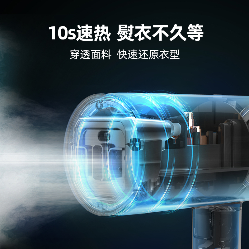 天猫国际进口超市【直营】摩飞手持挂烫机家用小型迷你熨烫机便携式杀菌熨衣服神器1