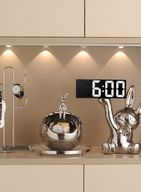 琴晨亚克力收纳摆件现代玄关