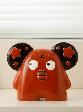 创意趣味摆件客厅电视柜卧室桌面装饰品搞怪潮玩可爱卡通家居玩偶