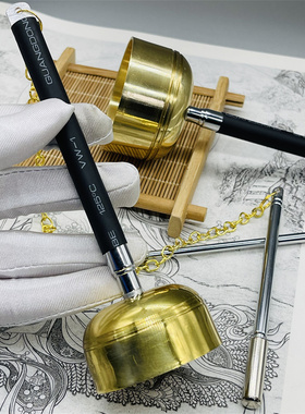 纯铜引庆引磬引罄铜磬可伸缩法器