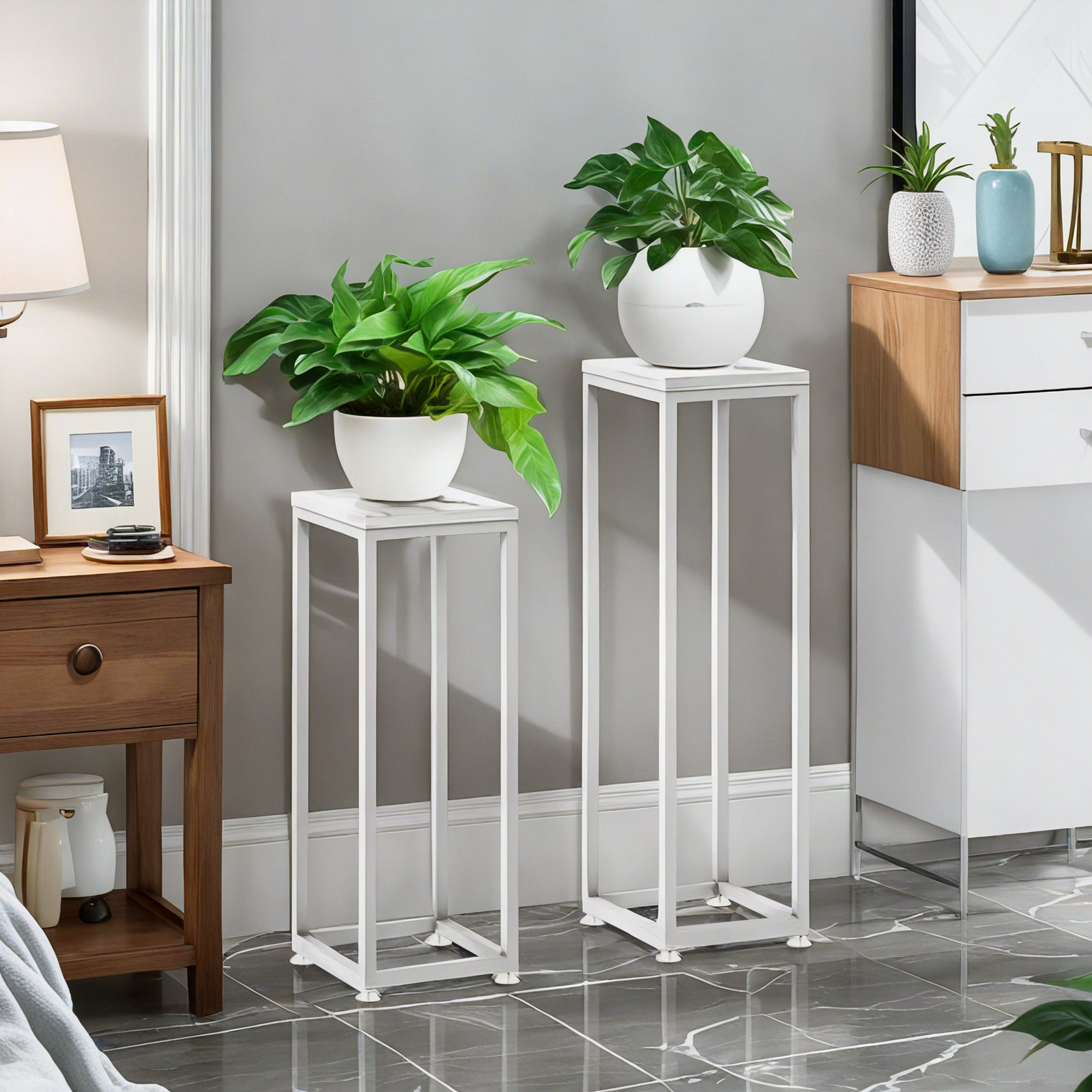 铁艺花架客厅家用简约现代置物架绿萝盆栽室内装饰摆件落地花架子,淘宝优惠券,粉丝福利购,淘宝优惠卷