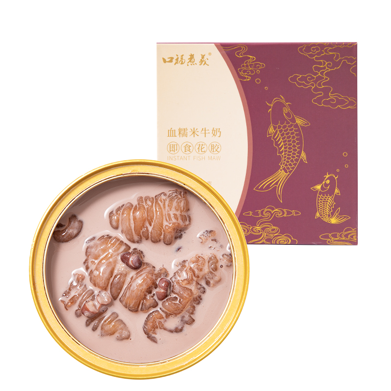 口福煮义即食花胶鱼胶碗装早餐正品深海女性孕妇轻食月子营养代餐
